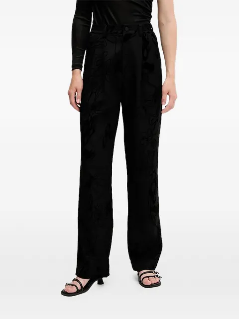 Desigual pantalones flocados
