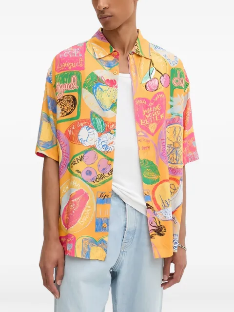 Desigual Cartagena graphic short-sleeve shirt