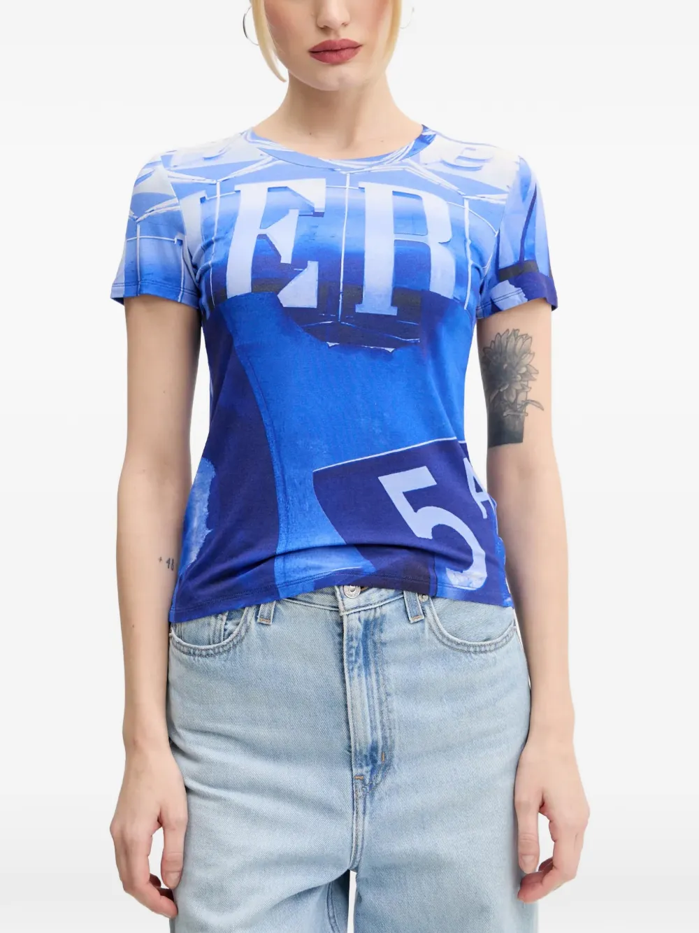 Desigual graphic-print T-shirt