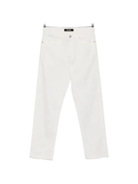 Zegna belt-loops trousers