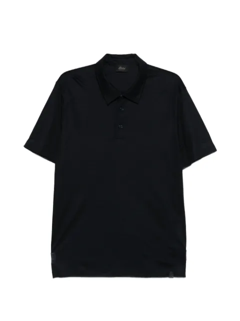 Brioni graphic print polo shirt