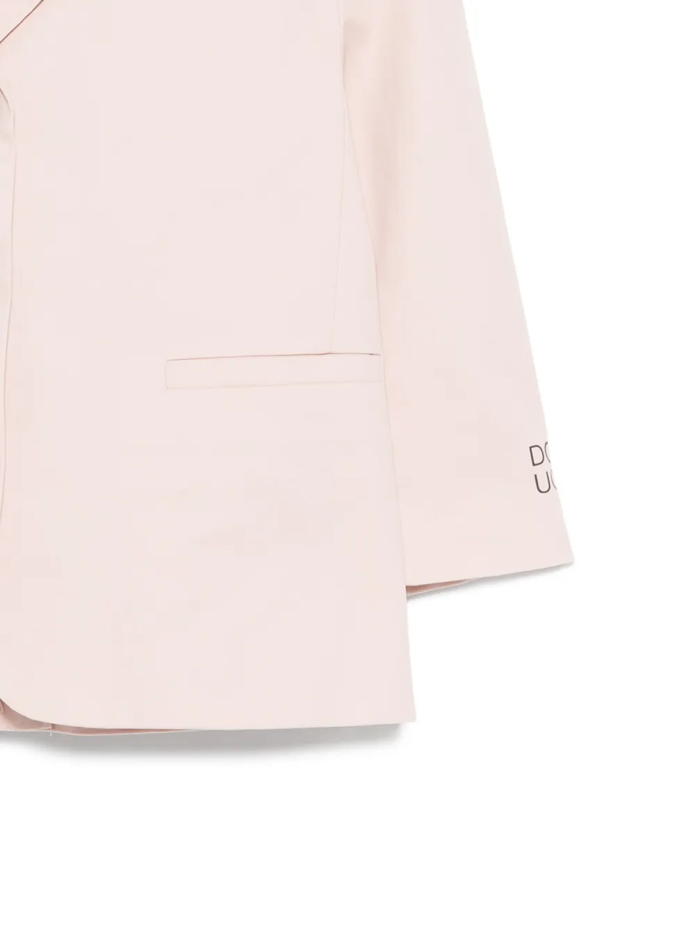  Douuod Kids Buttoned Bow Jacket - Pink 
