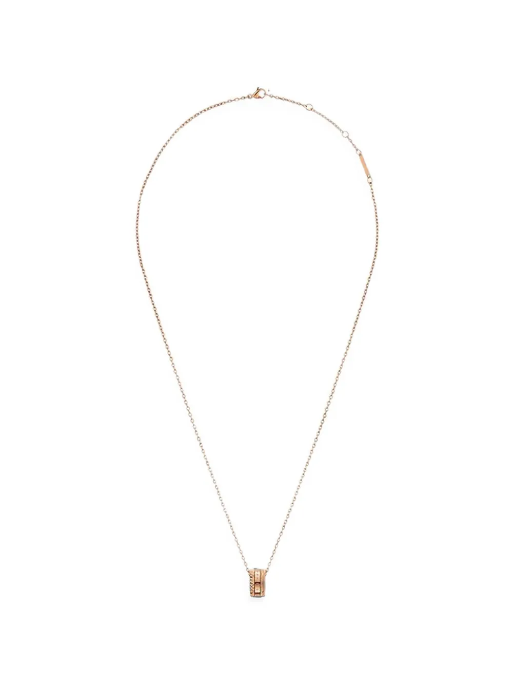 Daniel Wellington Collana con pendente Elevation - Rosa