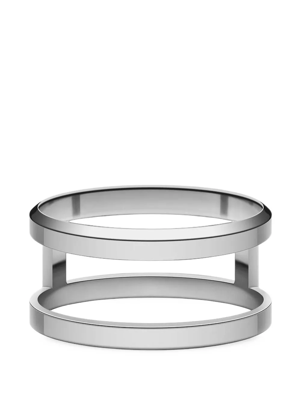 Daniel Wellington Elan Dual double-band ring - Argento