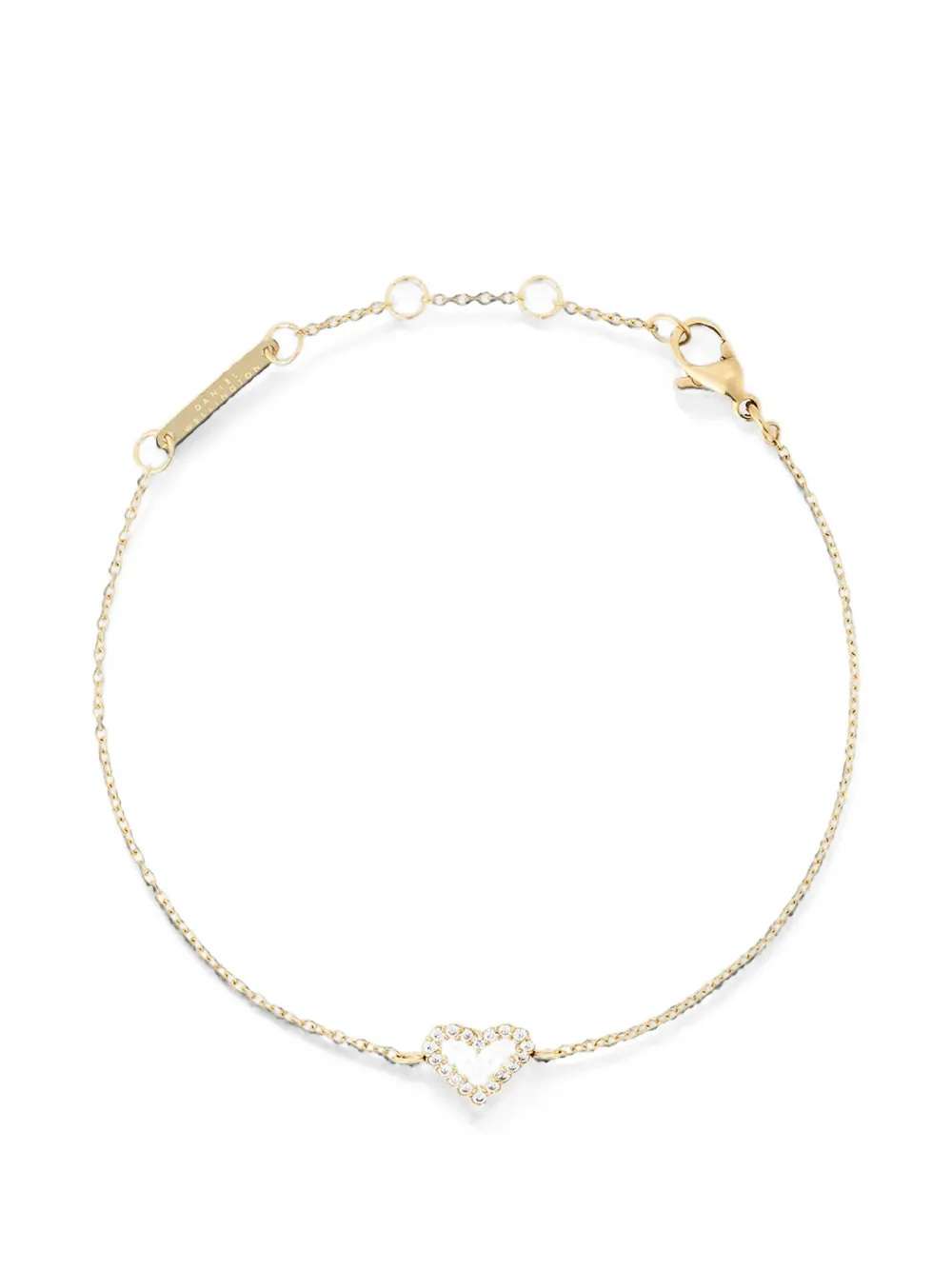 Daniel Wellington Mirelle heart-pendant bracelet