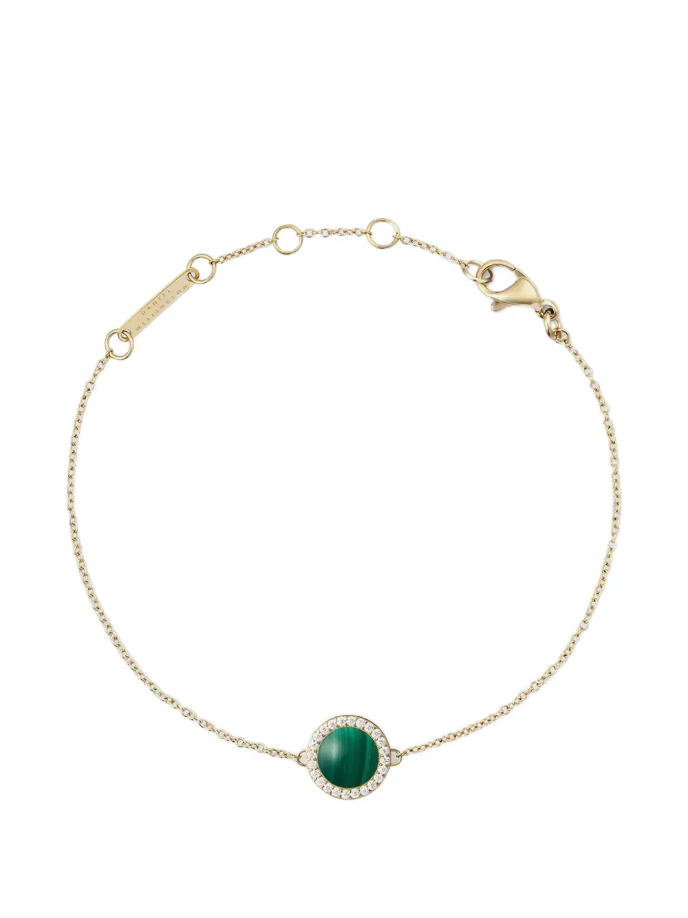 Daniel Wellington Halskette mit Kristallen - Gold