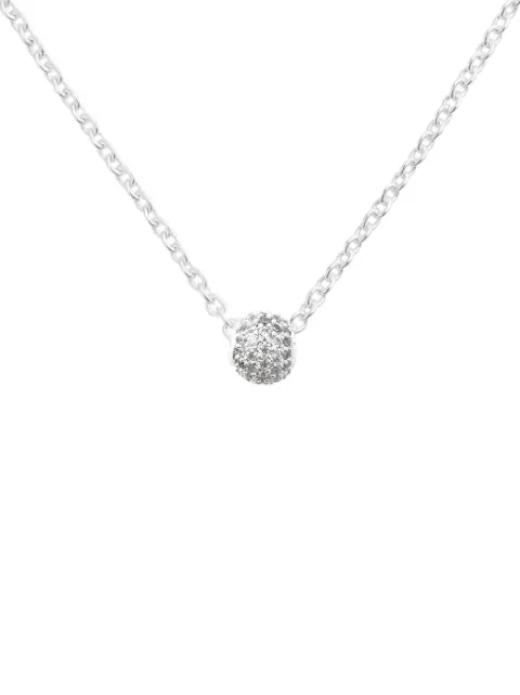 Daniel Wellington Pavé orb-charm necklace
