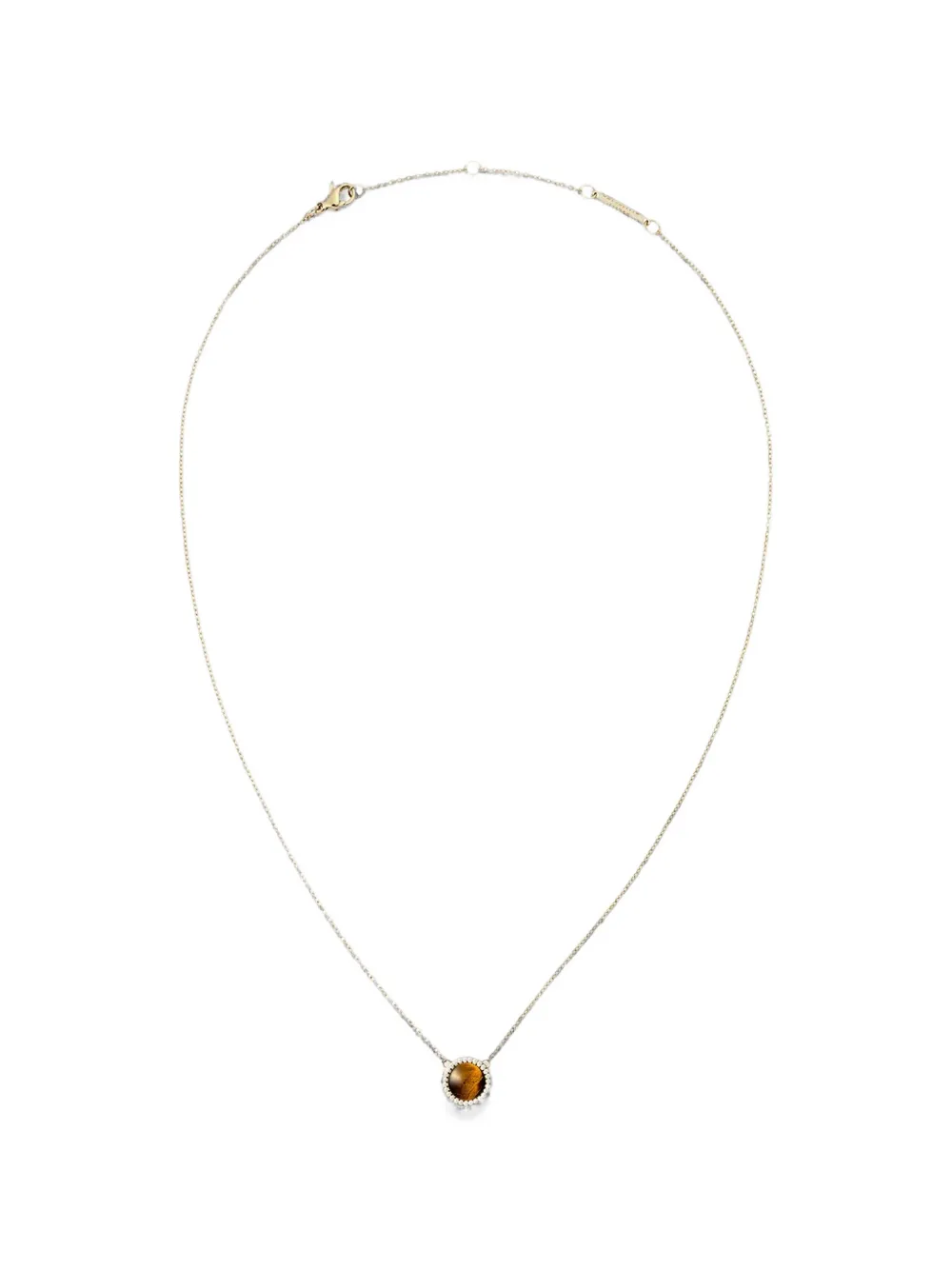Daniel Wellington Audrey tiger's eye necklace