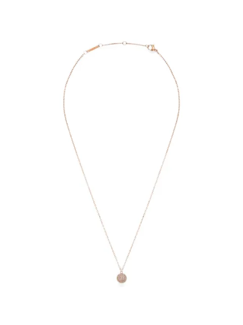 Daniel Wellington Pavé crystal-pendant necklace