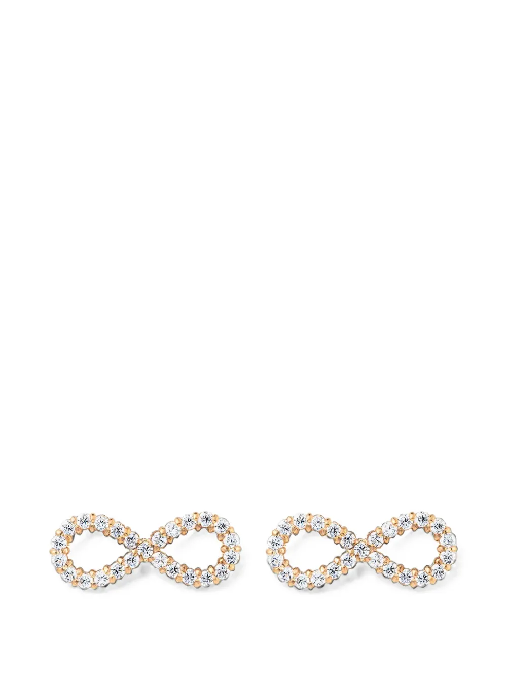 Daniel Wellington Mirelle infinity crystal-embellished earrings