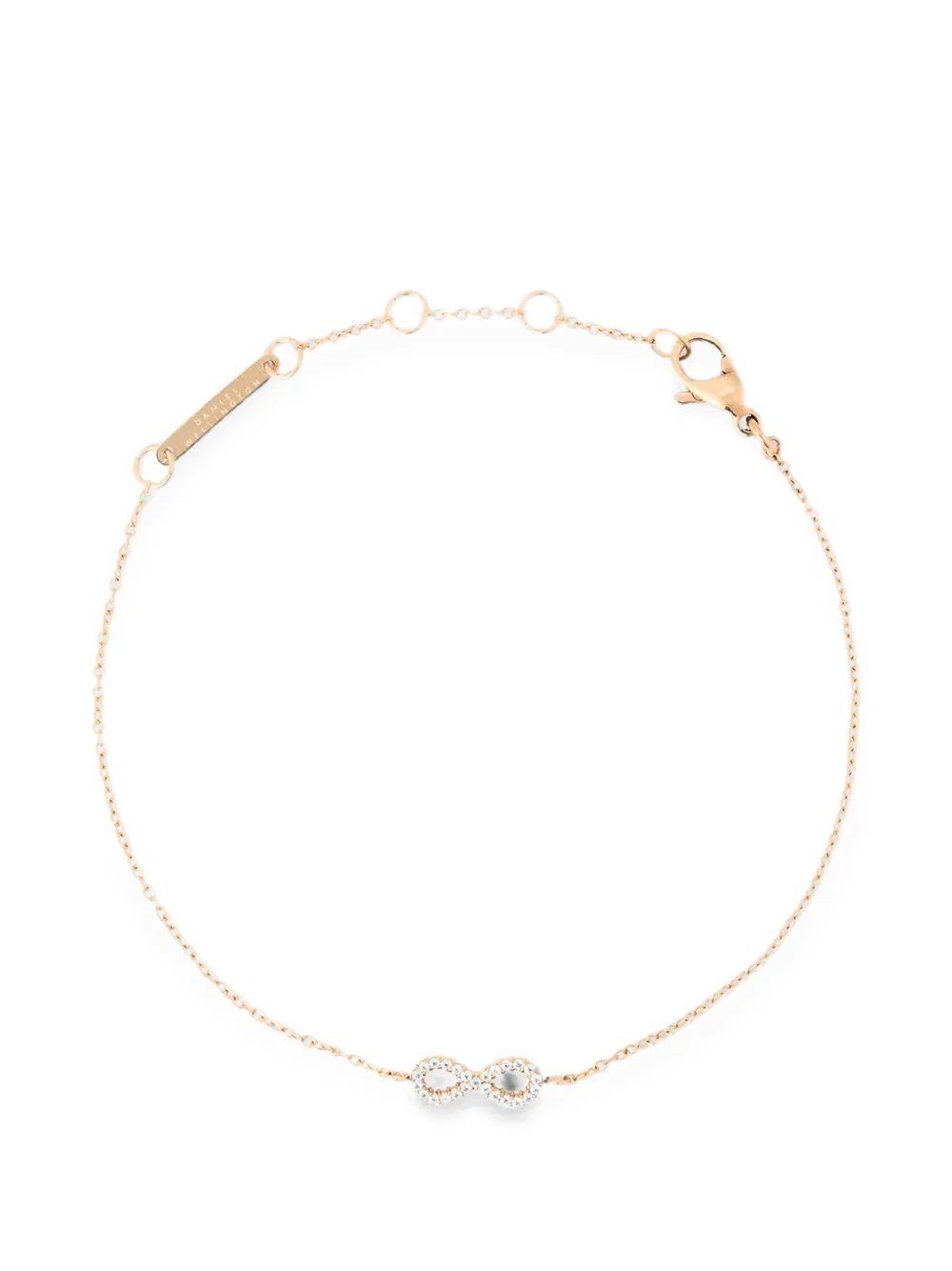 Daniel Wellington Mirelle infinity charm bracelet - Rosa