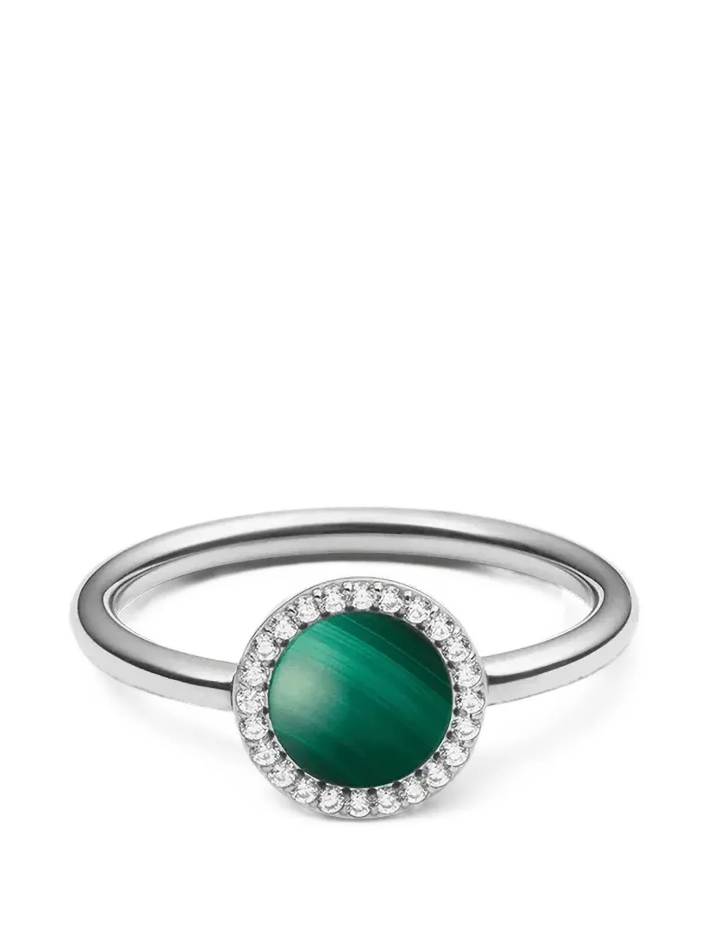 Daniel Wellington Audrey malachite embellished ring