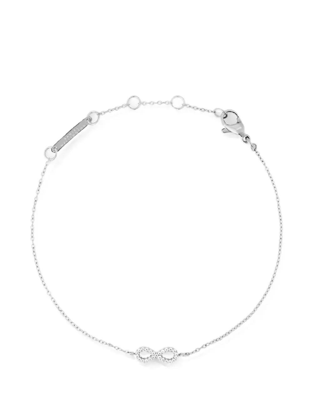 Daniel Wellington Bracciale infinity - Argento