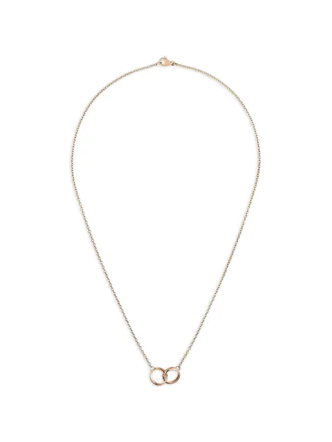 Daniel Wellington collar con dije Circle entrelazado