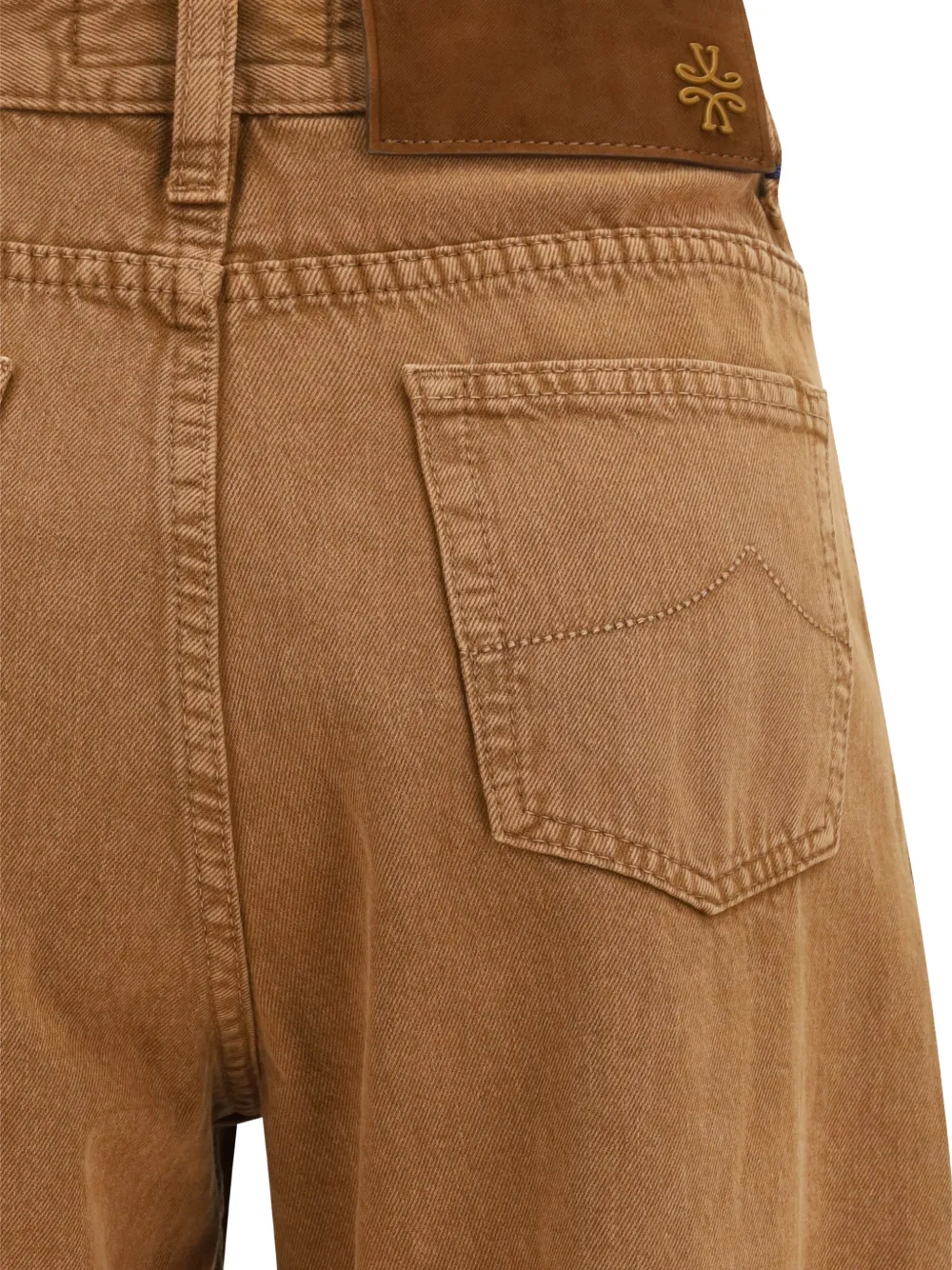  Jacob Cohën Buttoned Five-pocket Jeans - Brown 