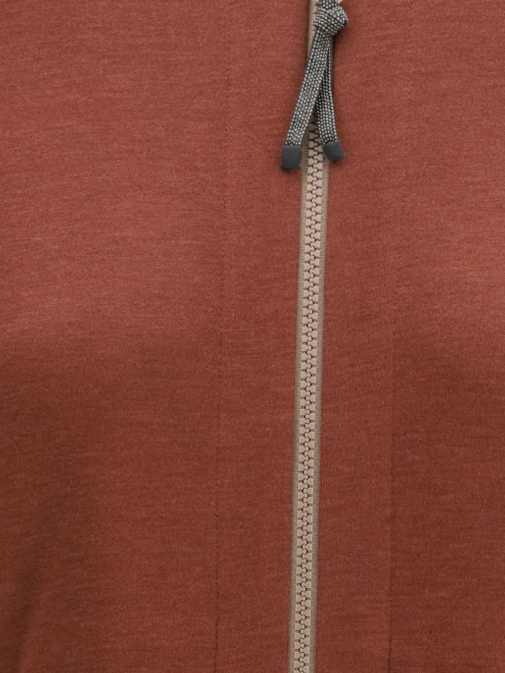  Brunello Cucinelli Zip-fastening Hoodie - Brown 