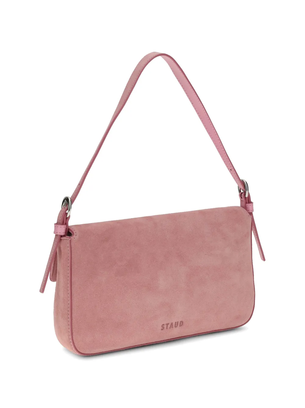 STAUD Harlow schoudertas Roze