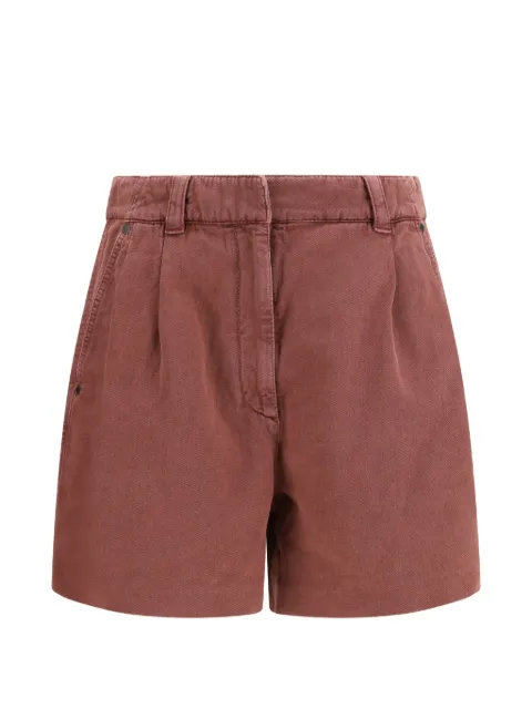 Brunello Cucinelli shorts con pinzas