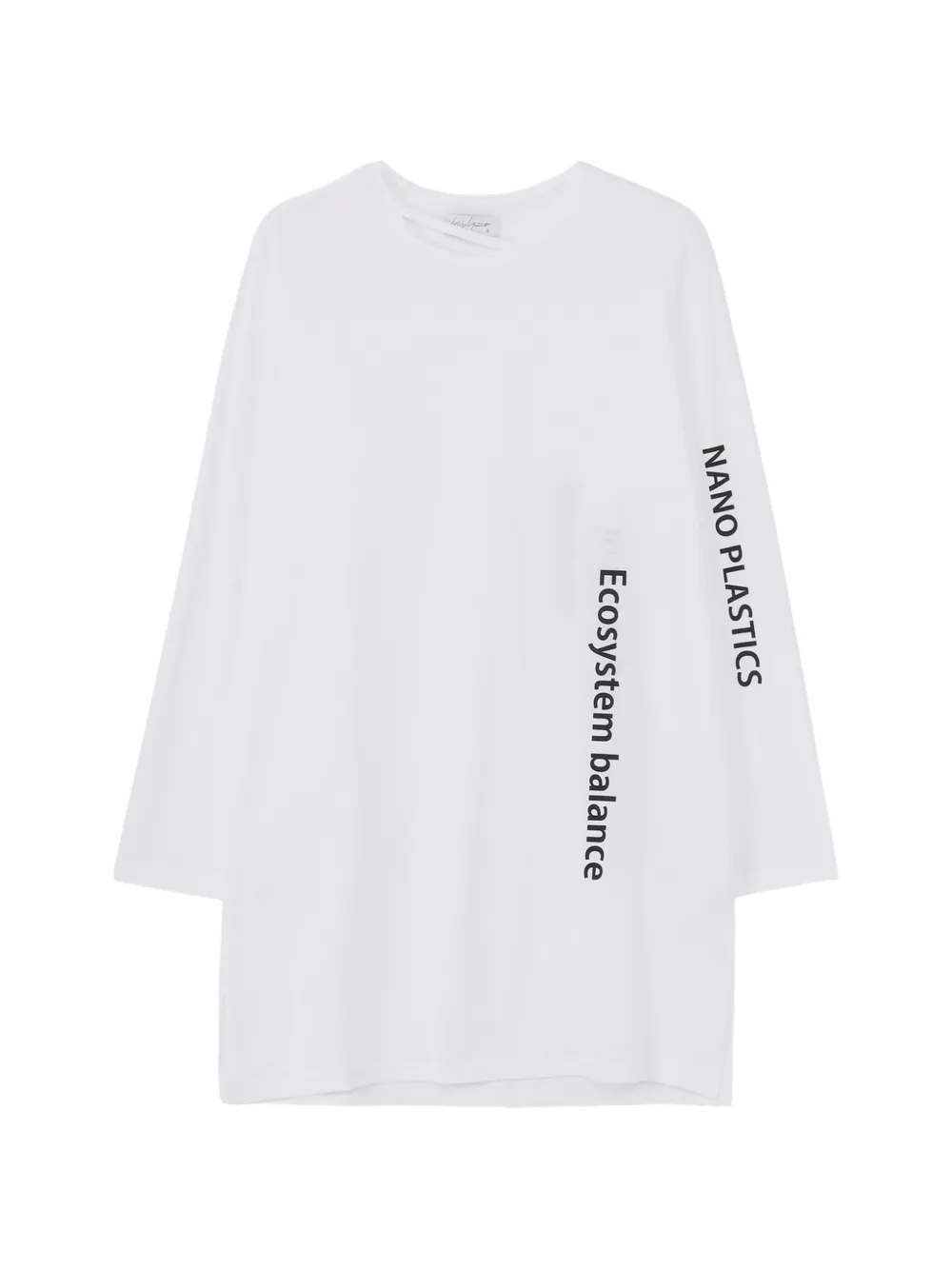 Yohji Yamamoto long-sleeve T-shirt - Bianco