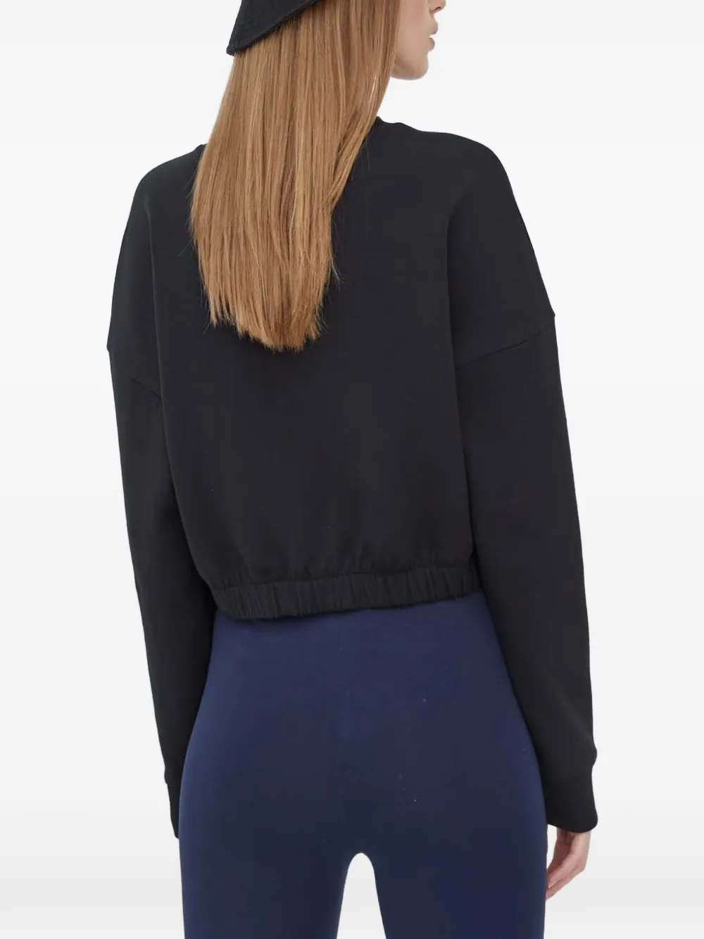 Reebok Sweater met logo Zwart