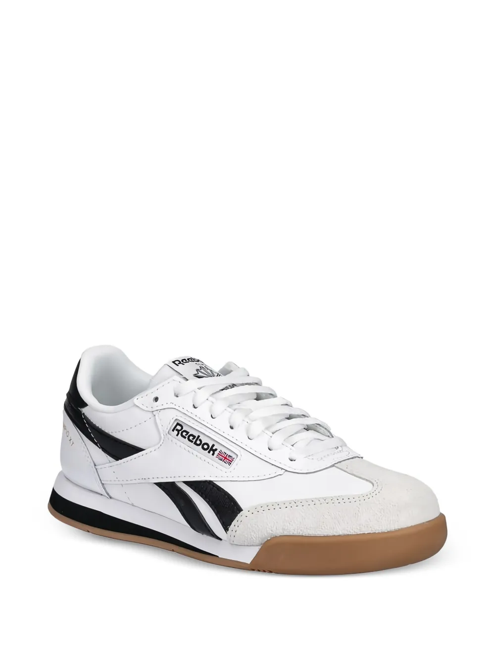 Reebok Kids logo-stripe sneakers - Bianco