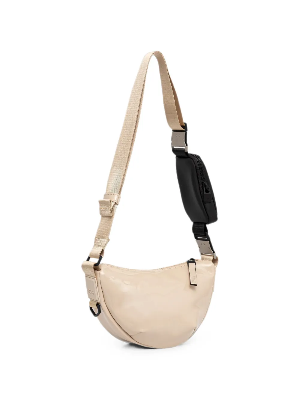 Rains Valera mini-schoudertas met rits Beige