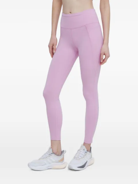 Reebok Lux logo-print slip-pocket leggings