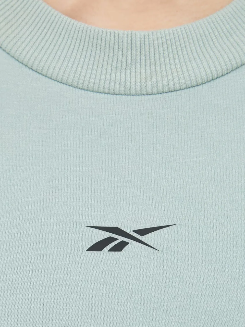 Reebok Sweater met logo Blauw