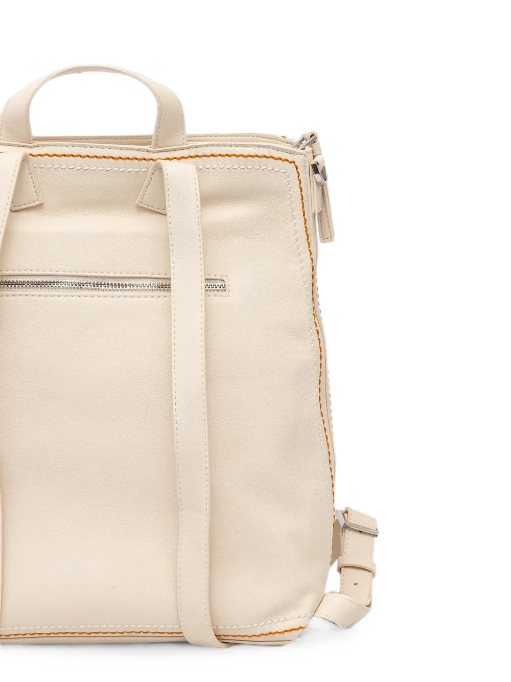 Desigual Rugzak met gevlochten vlak Beige