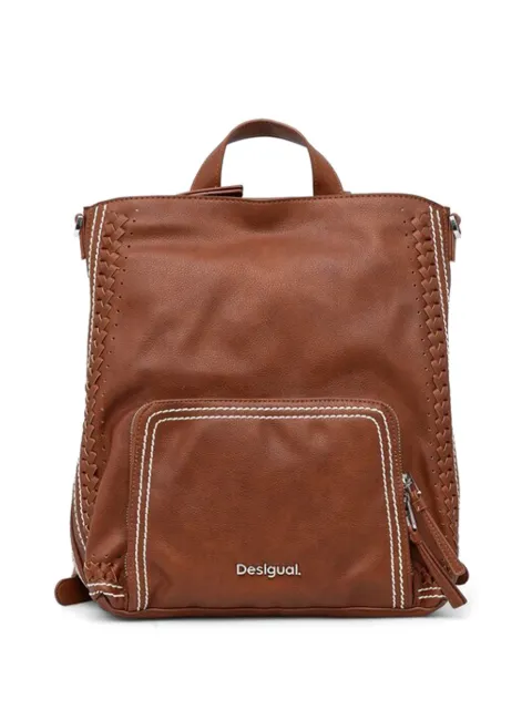 Desigual medium braided-trim backpack