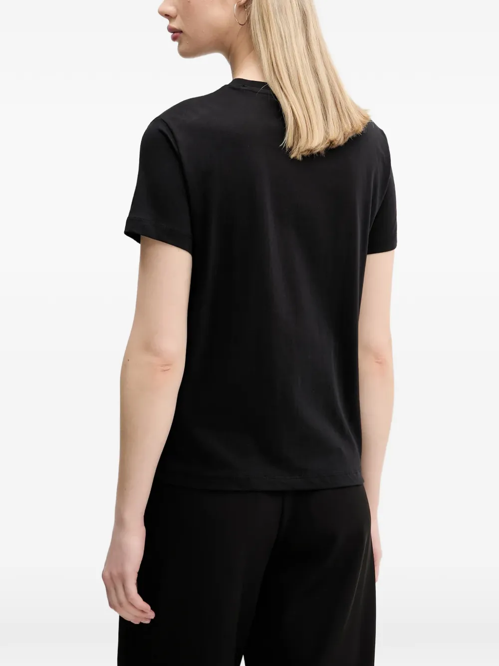 Desigual T-shirt met grafische print Zwart