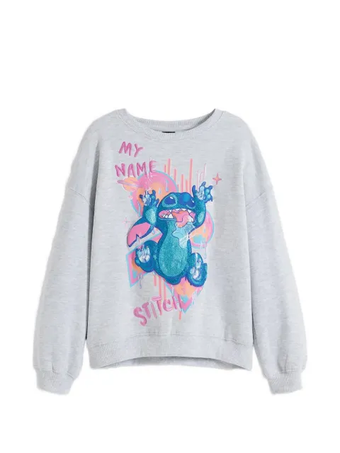 Desigual stitch graphic sweatshirt