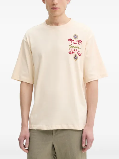 Desigual Ethnic embroidered T-shirt