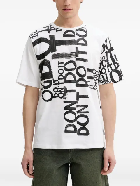 Desigual slogan-print T-shirt