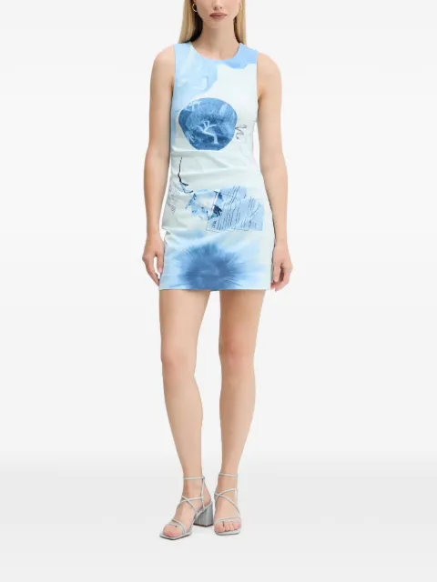 Desigual robe courte à design sans manches