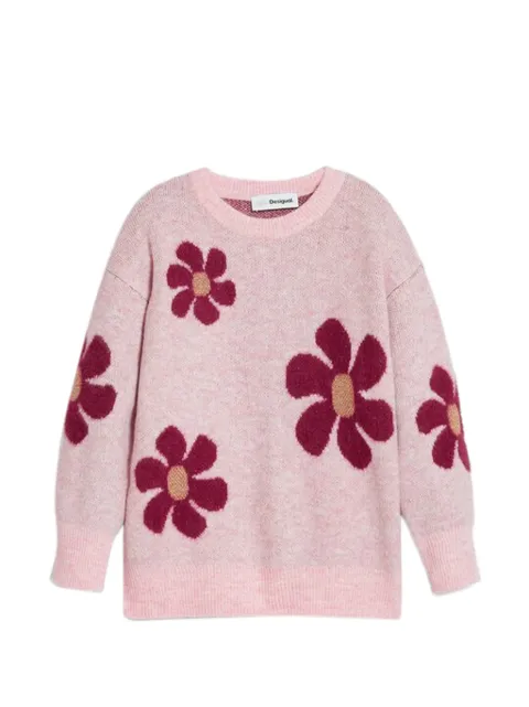 Desigual floral crewneck top