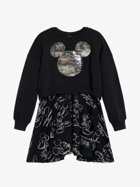Desigual x Disney Mickey Mouse sequin-embellished dress