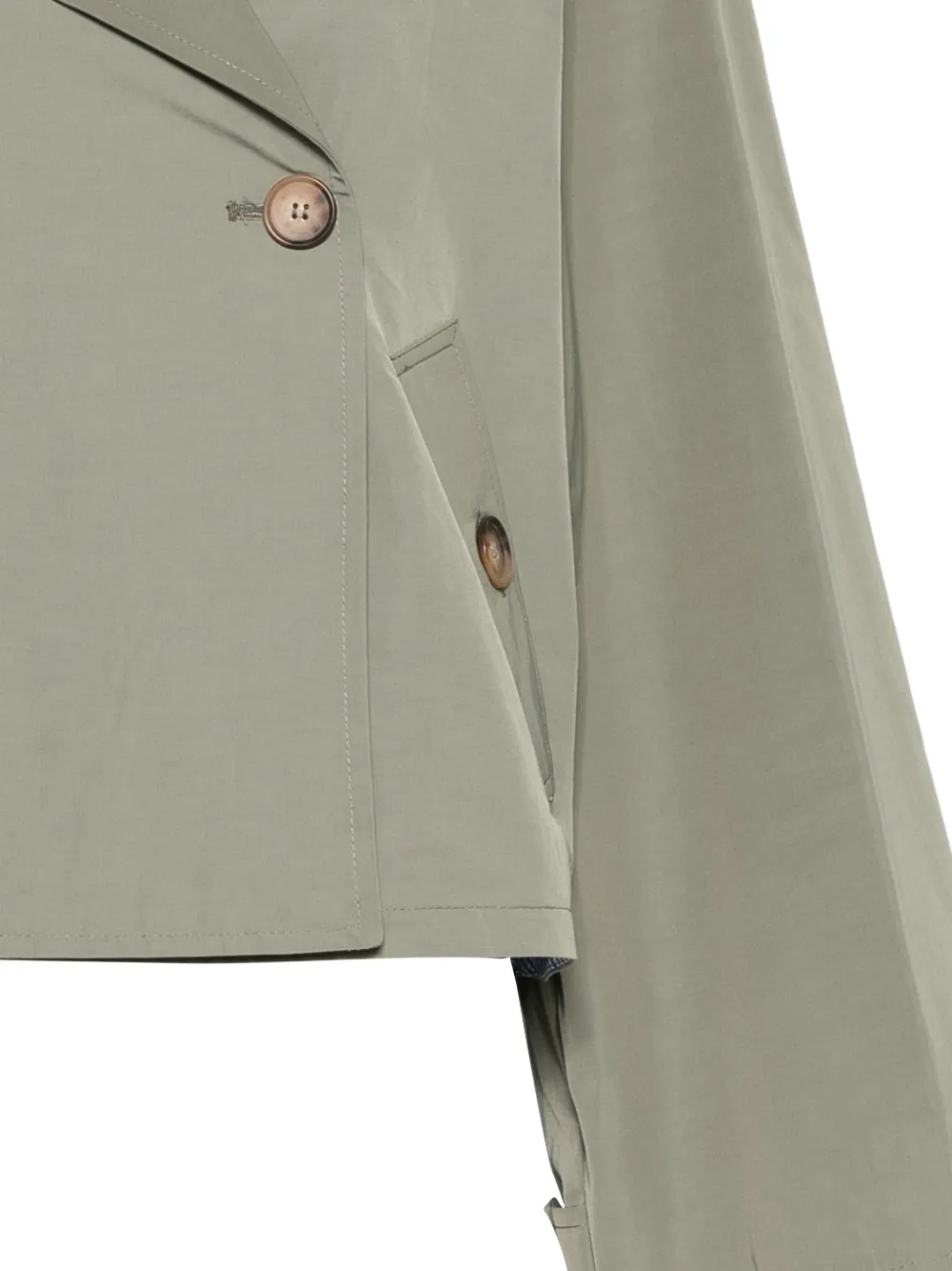  Merci Double-breasted Jacket - Green 