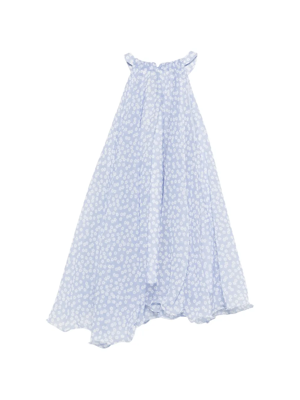  Stella Mccartney Kids Robe à Fleurs - Bleu 
