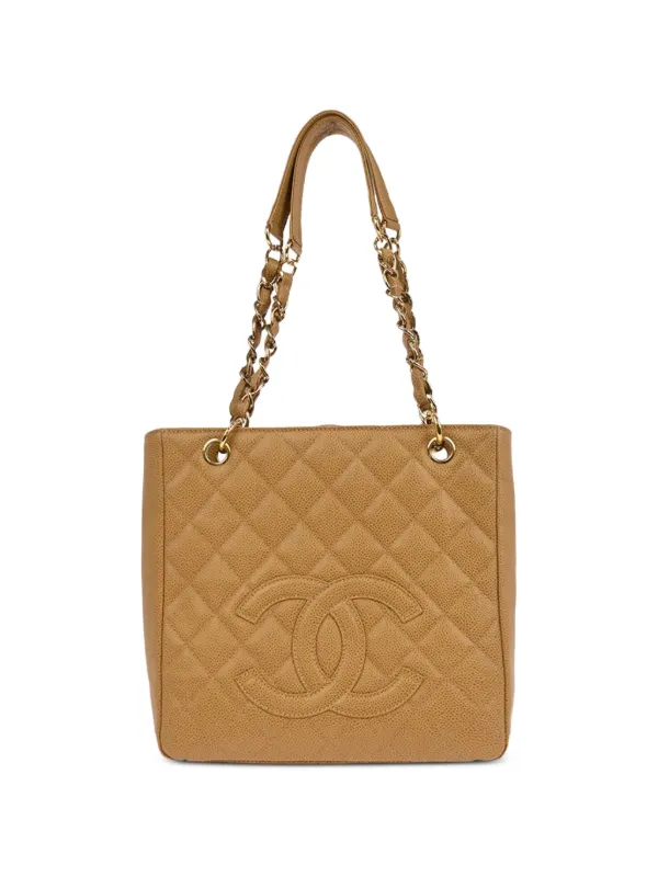 Chanel Pre-owned 2003 Petite Tote Bag in Neutrals