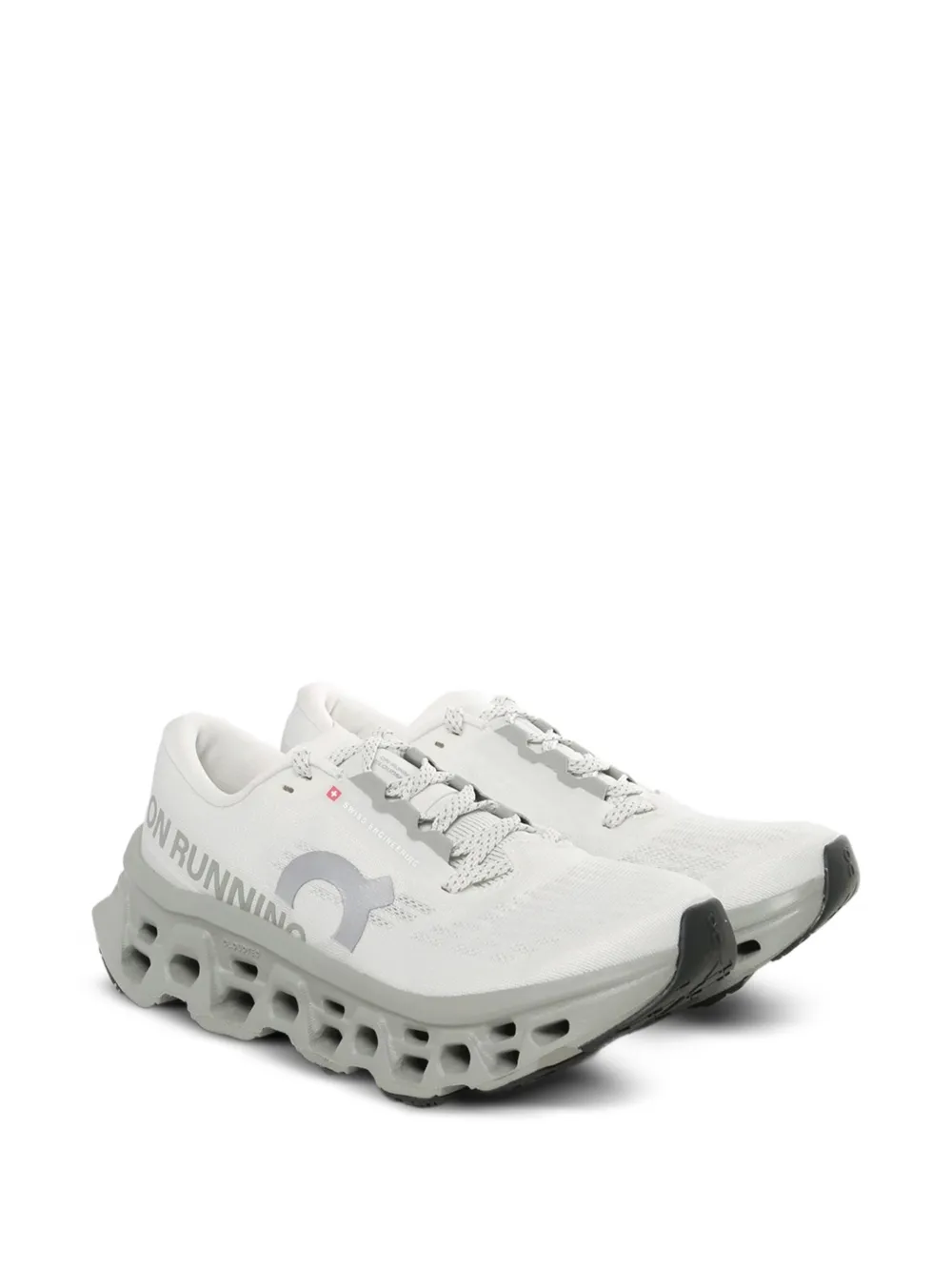 On Cloudm ster 3 sneakers met logoprint Wit