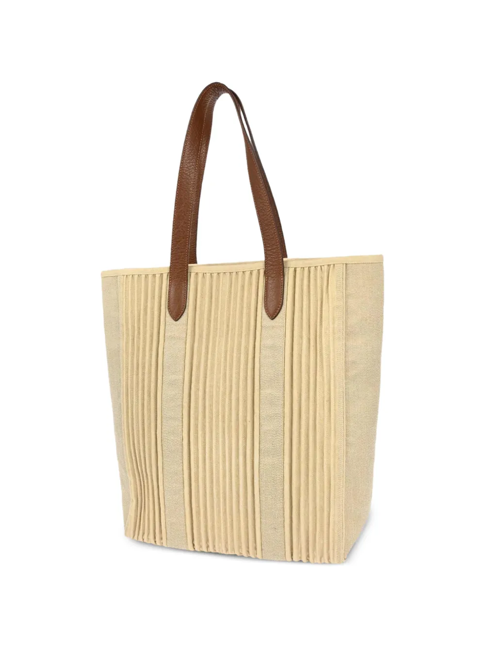 Hermès Pre-owned 2008 Canelee Cabas Calicut Tote Bag in Neutrals, view 2