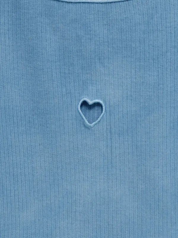 Baserange Heart トップ | ブルー | FARFETCH JP