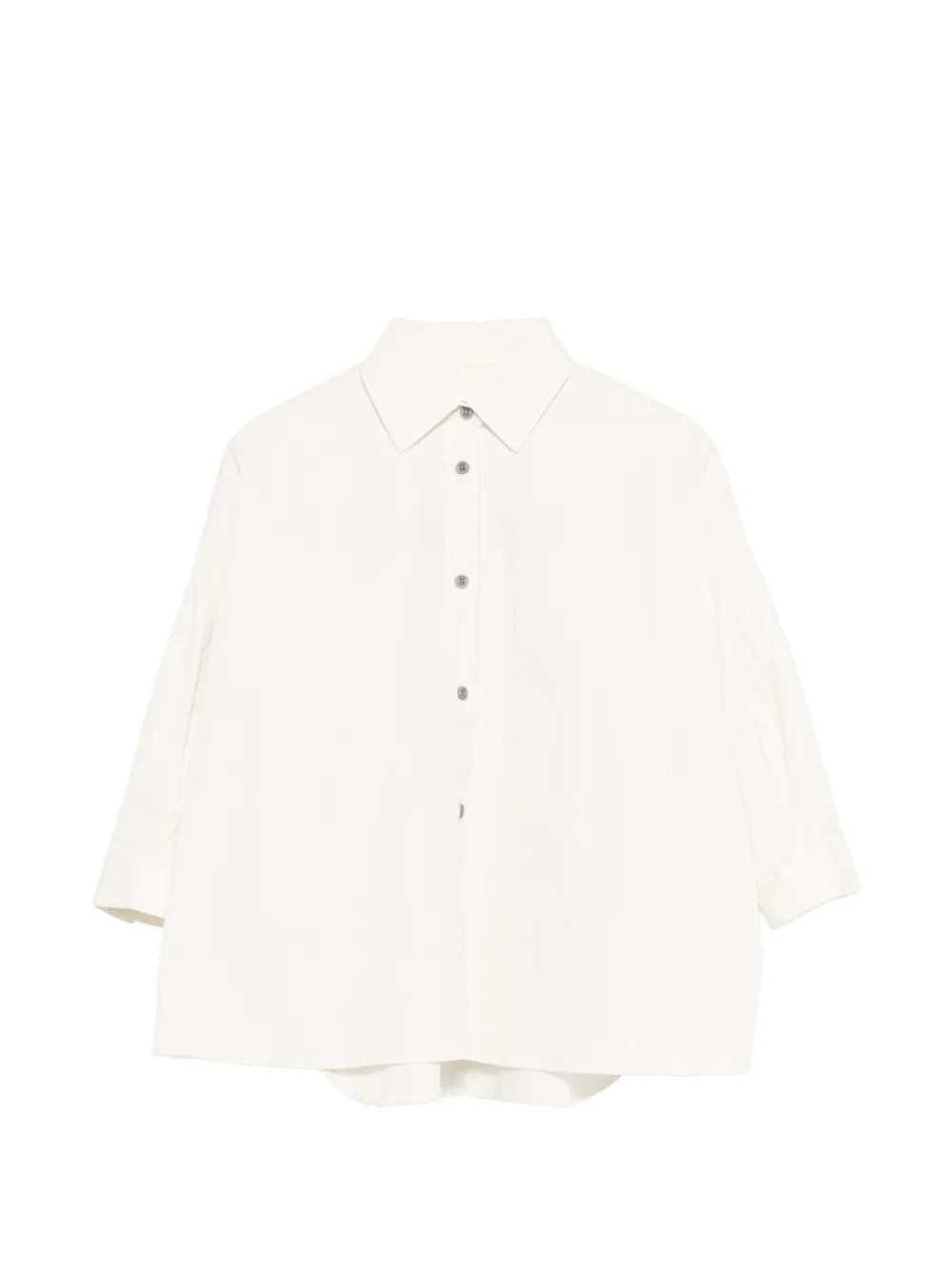 Douuod Kids buttoned shirt - Bianco