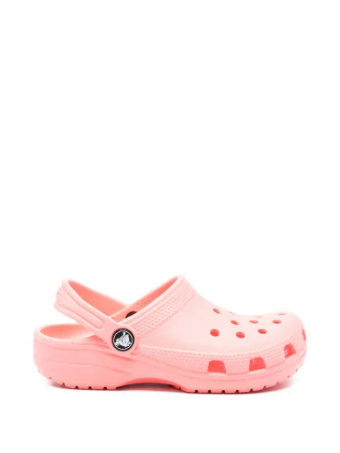Crocs Kids Classic K perforated strap slippers