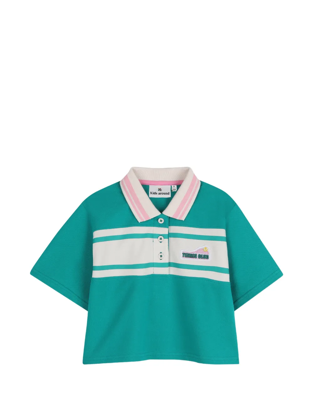 Kids Around short-sleeve polo shirt - Verde