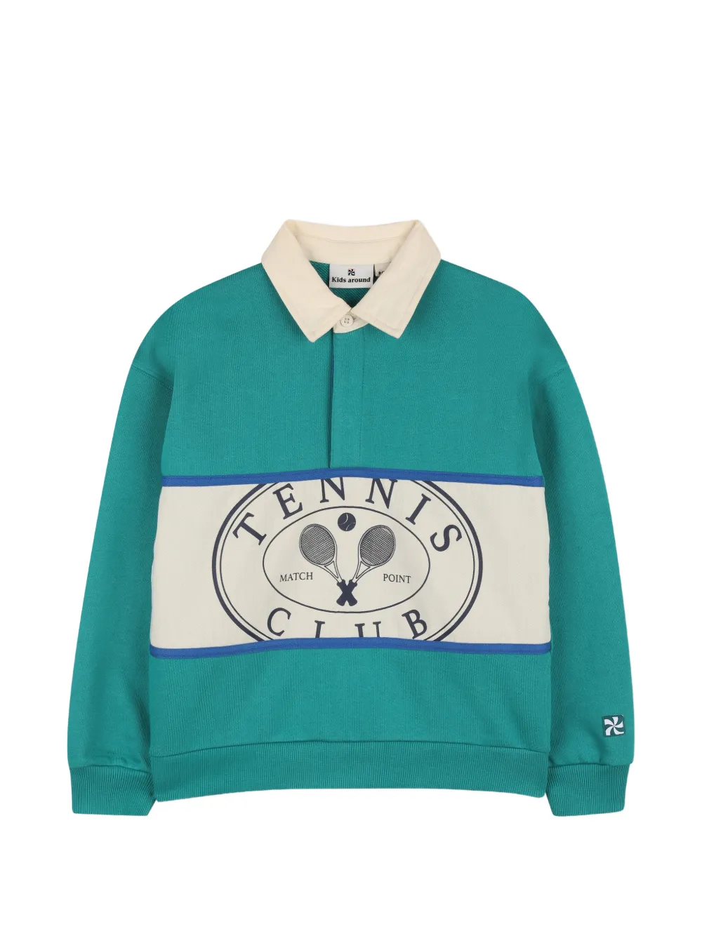 Kids Around fleece sweatshirt - Verde