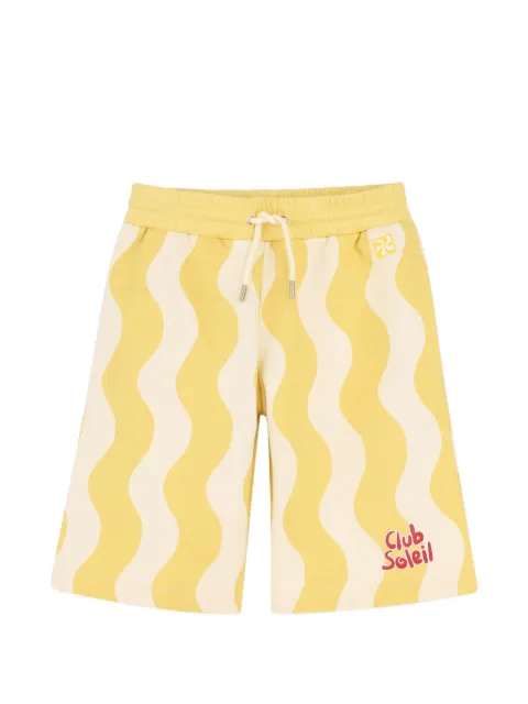 Kids Around fleece bermuda shorts