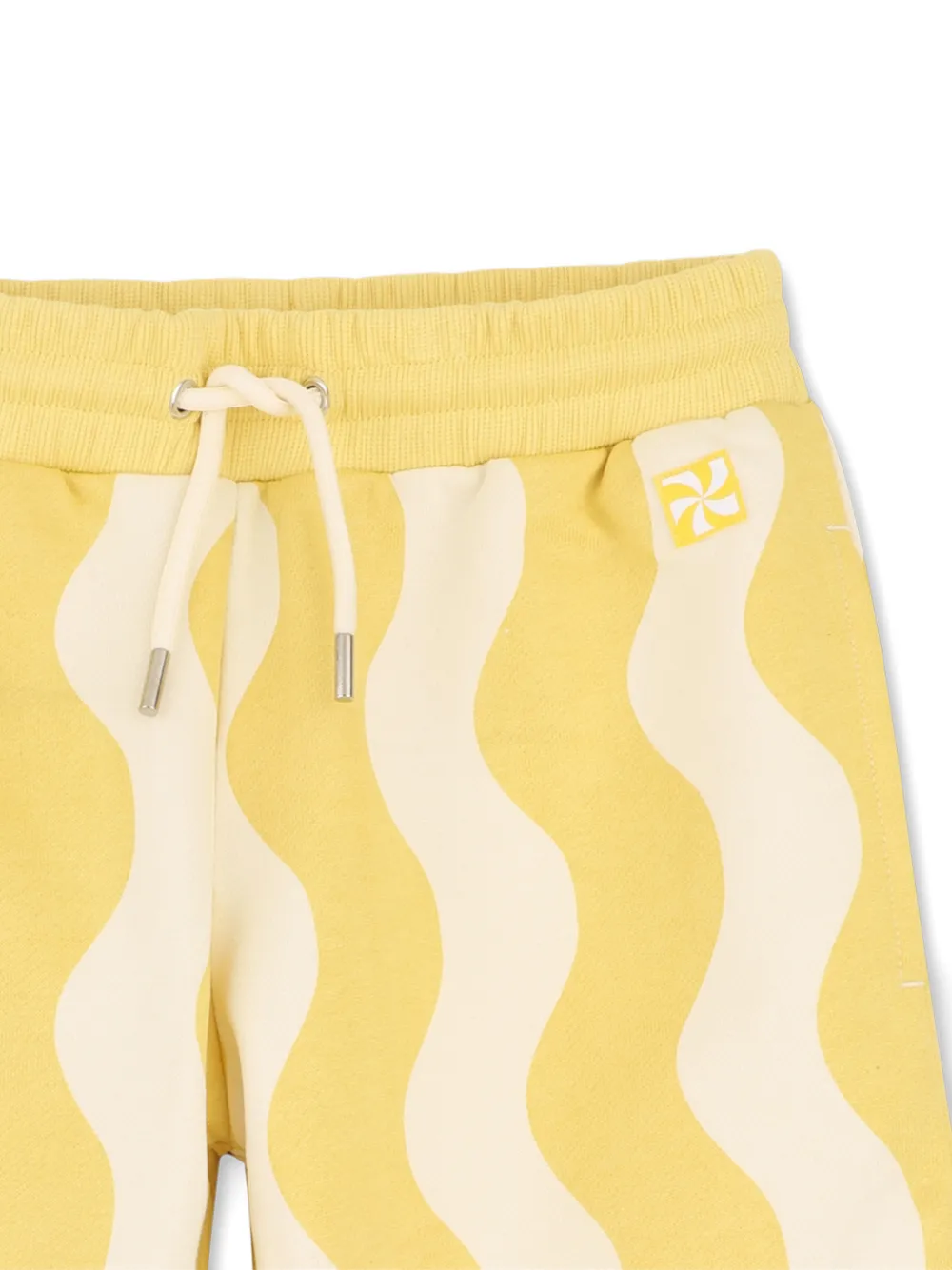  Kids Around Fleece Bermuda Shorts - Yellow 