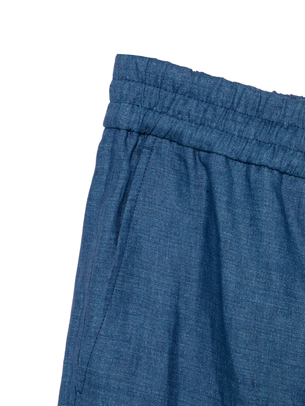 Brioni Shorts met trekkoord Blauw
